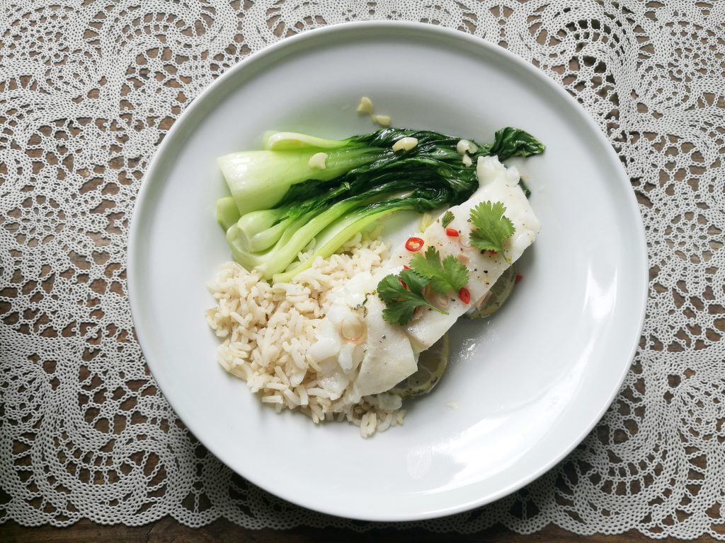 Asian Inspired OvenBaked Halibut • EuroAtlantic